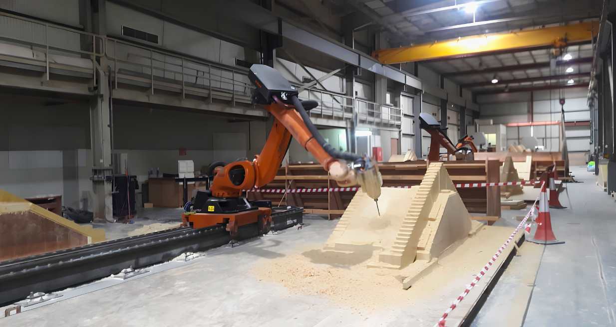 Fibrex robotic CNC mold fabrication